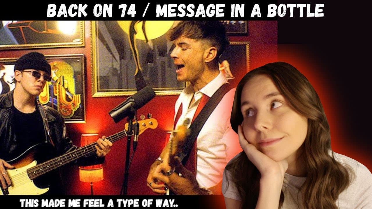Ren - Back on 74 / Message In A Bottle (live retake) | REACTION