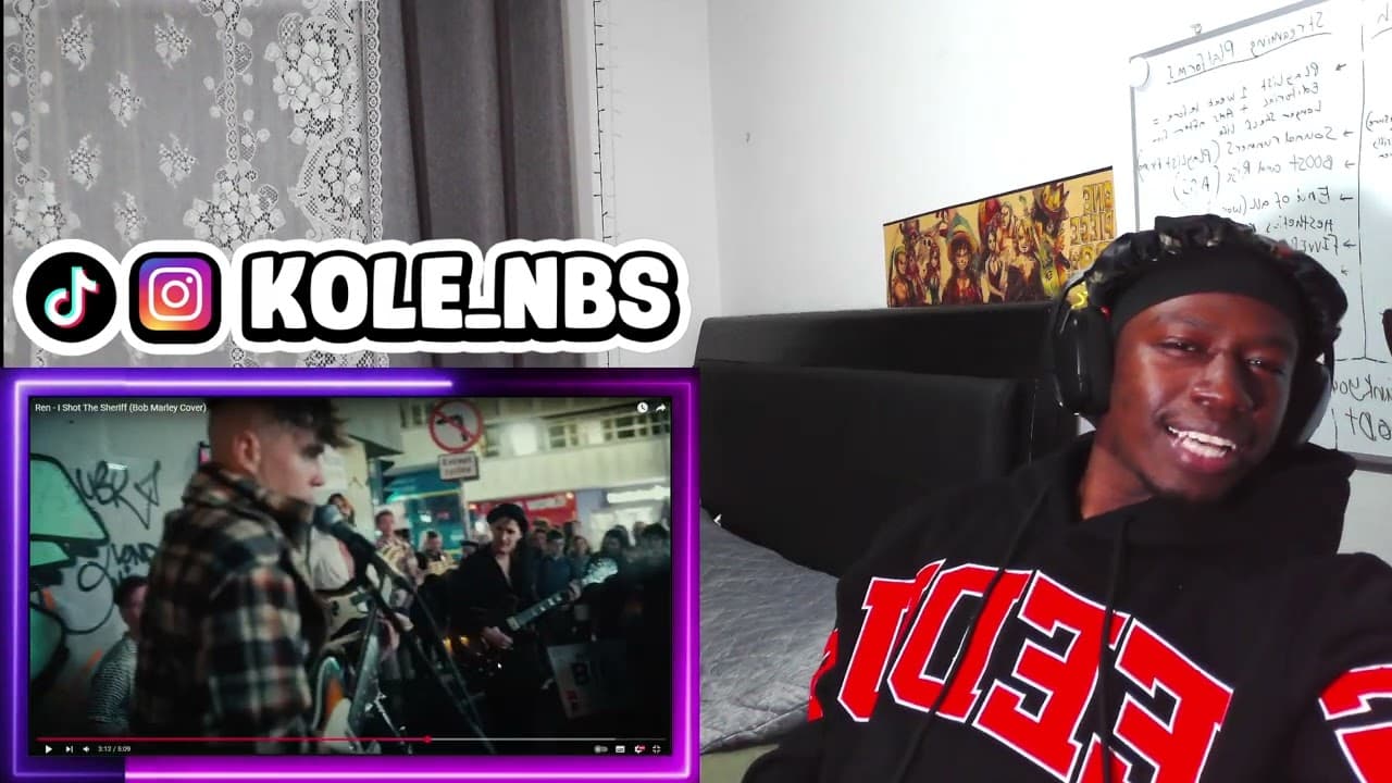 Ren - I Shot The Sheriff (Bob Marley Cover) - REACTION