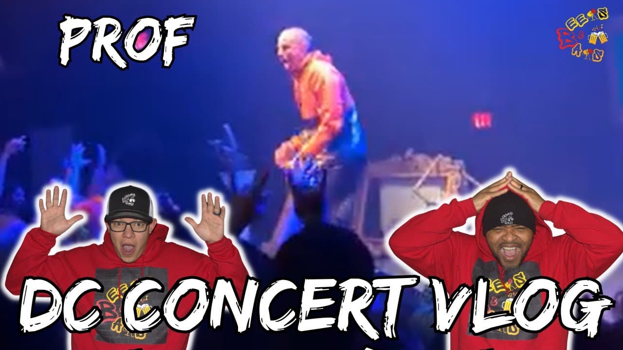 ENERGY HERE WAS LIKE NO OTHER!!!!!!  | PROF DC Concert!  Reaction