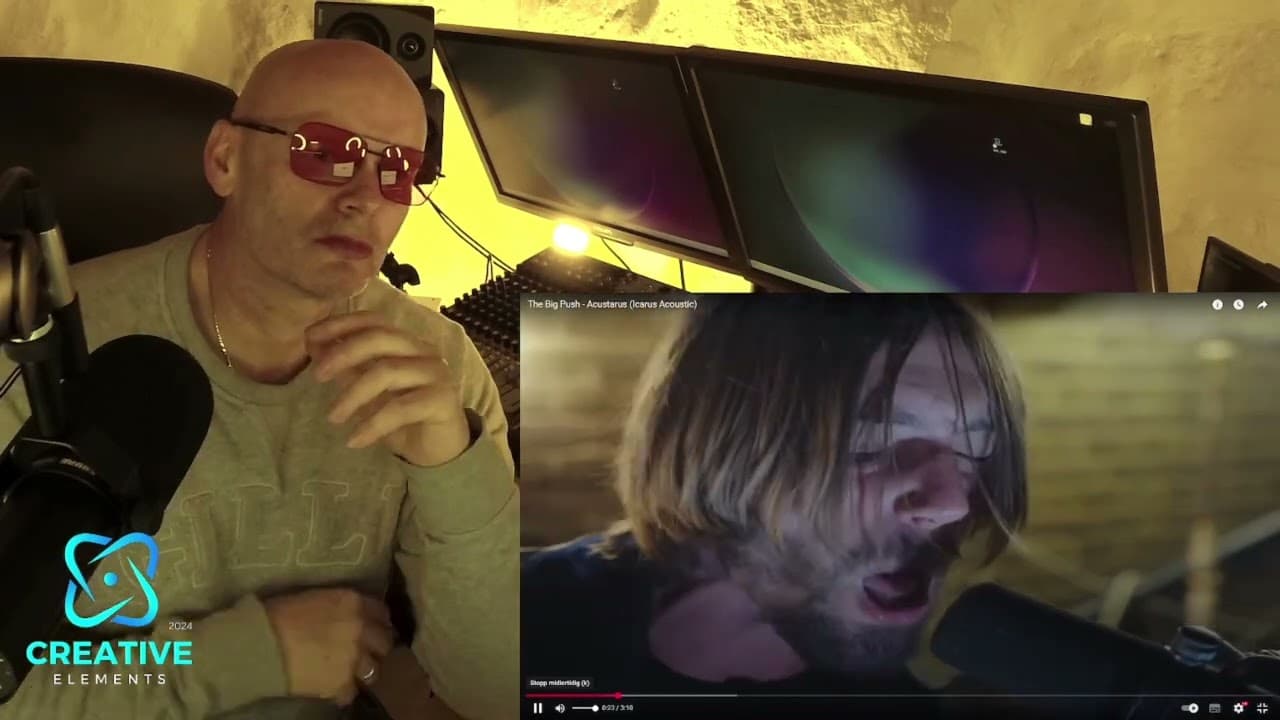 🔥THE BIG PUSH ICARUS ACOUSTIC🔥#renreaction #chitchat #renegade#reaction #muisc