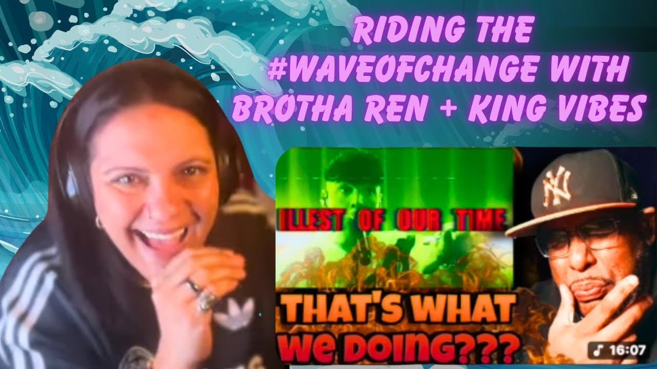REN & @vibereacts05 what more could CROW want? Illest of our time Live reaction #waveofchange2025