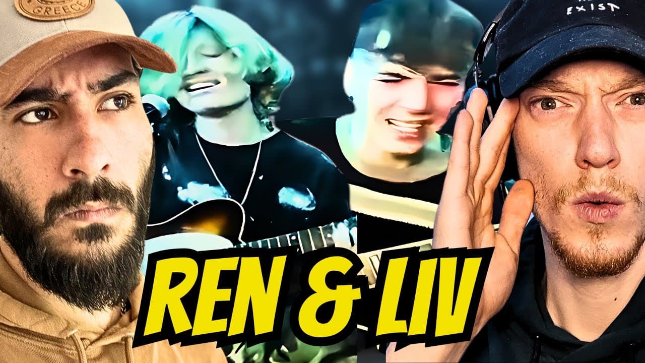 REN and LIV SANGSTER I'm in Love FIRST REACTION by TWO Pro BEATBOXERS