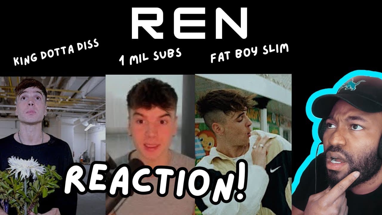 REN - King Dotta Diss, 1 Mil Sub & Fatboy Slim (REACTION) Am I Renegade Now?