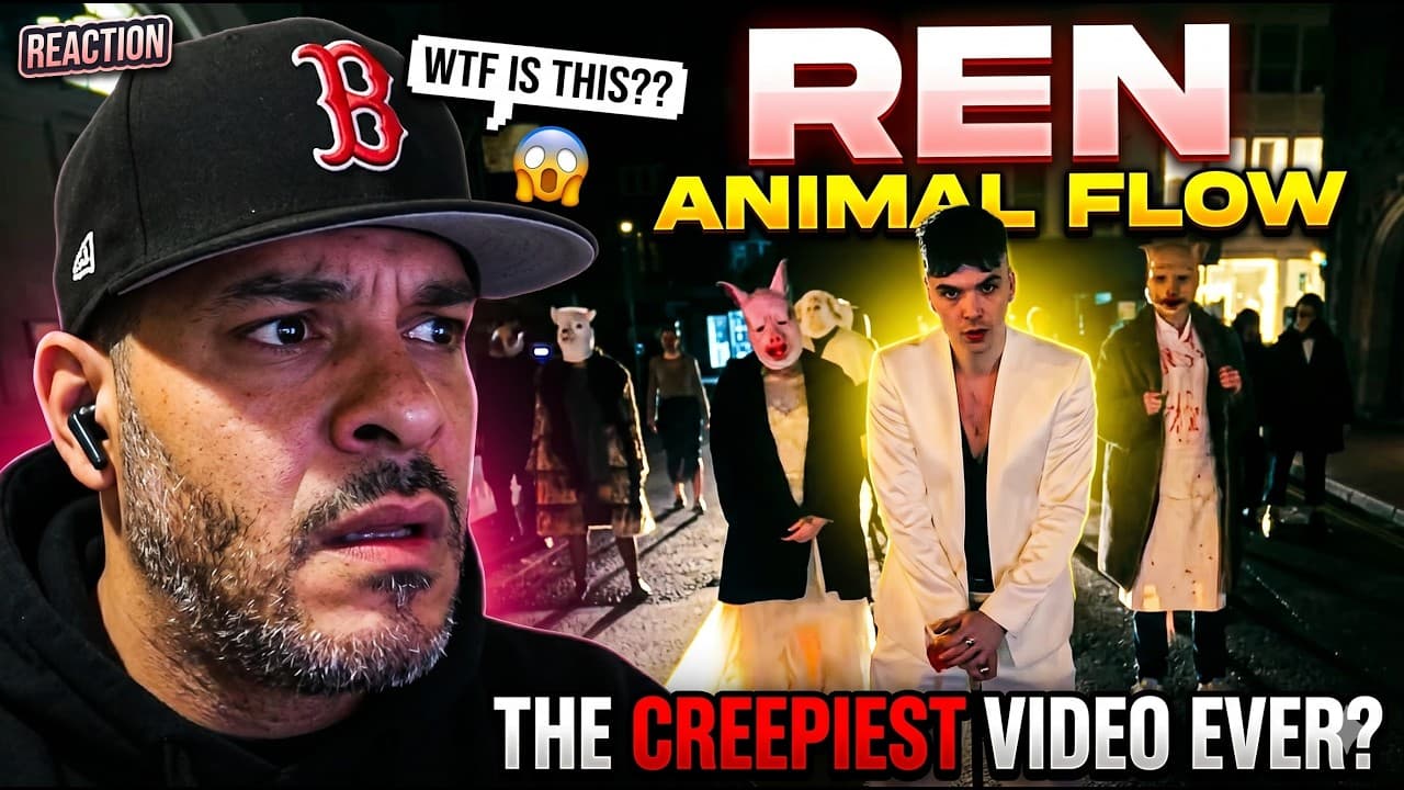Ren - Animal Flow (Official Music Video) REACTION by Perry3xStudios