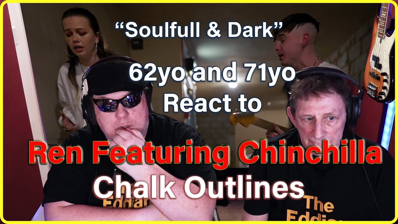 Eddian Reacts To :Ren X Chinchilla - Chalk Outlines (live)