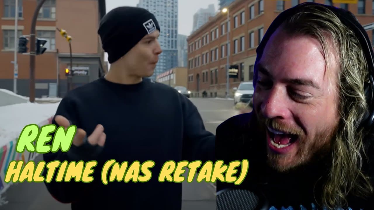 TALKIN NASTY TO UM! | Ren (Haltime Nas Retake) Reaction | Support Independent Artists