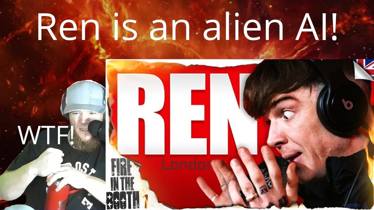 Ren explodes for 7 minutes! Fire in the Booth!