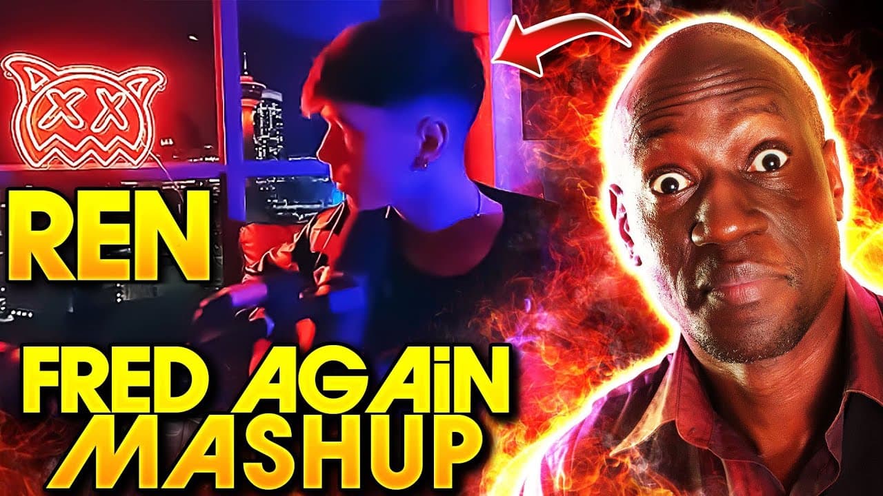 Ren - Fred Again (Mash-up) |  Musicality at its finest! | FIRST REACTION
