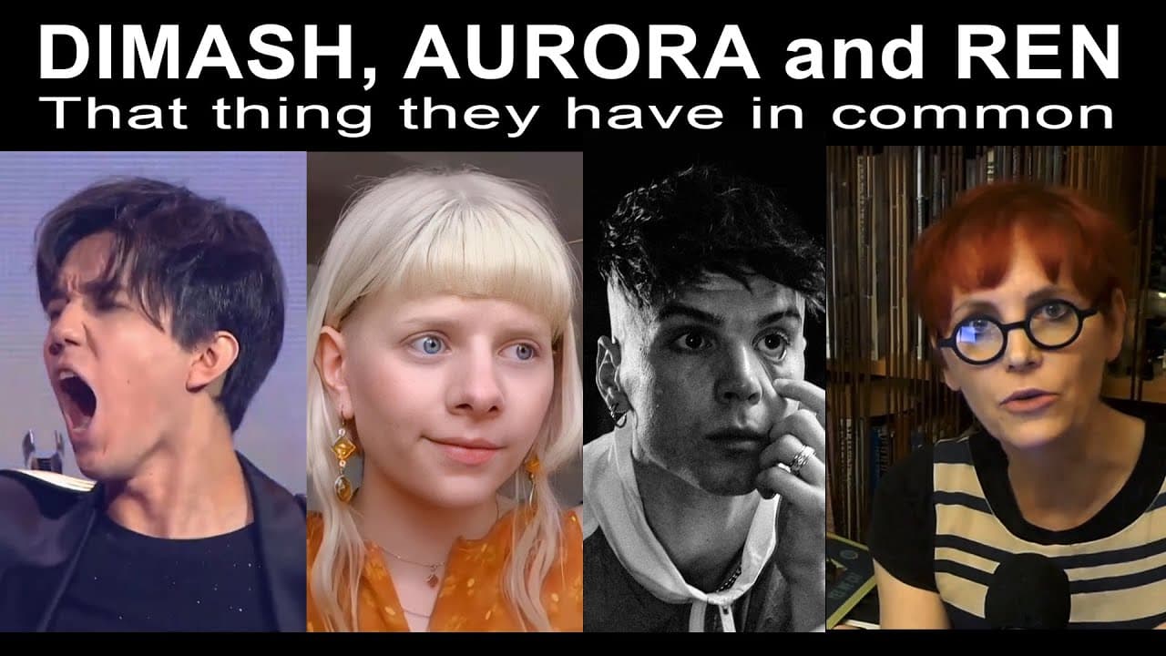 DIMASH, AURORA and REN - that thing they have in common - singer/producer reacts