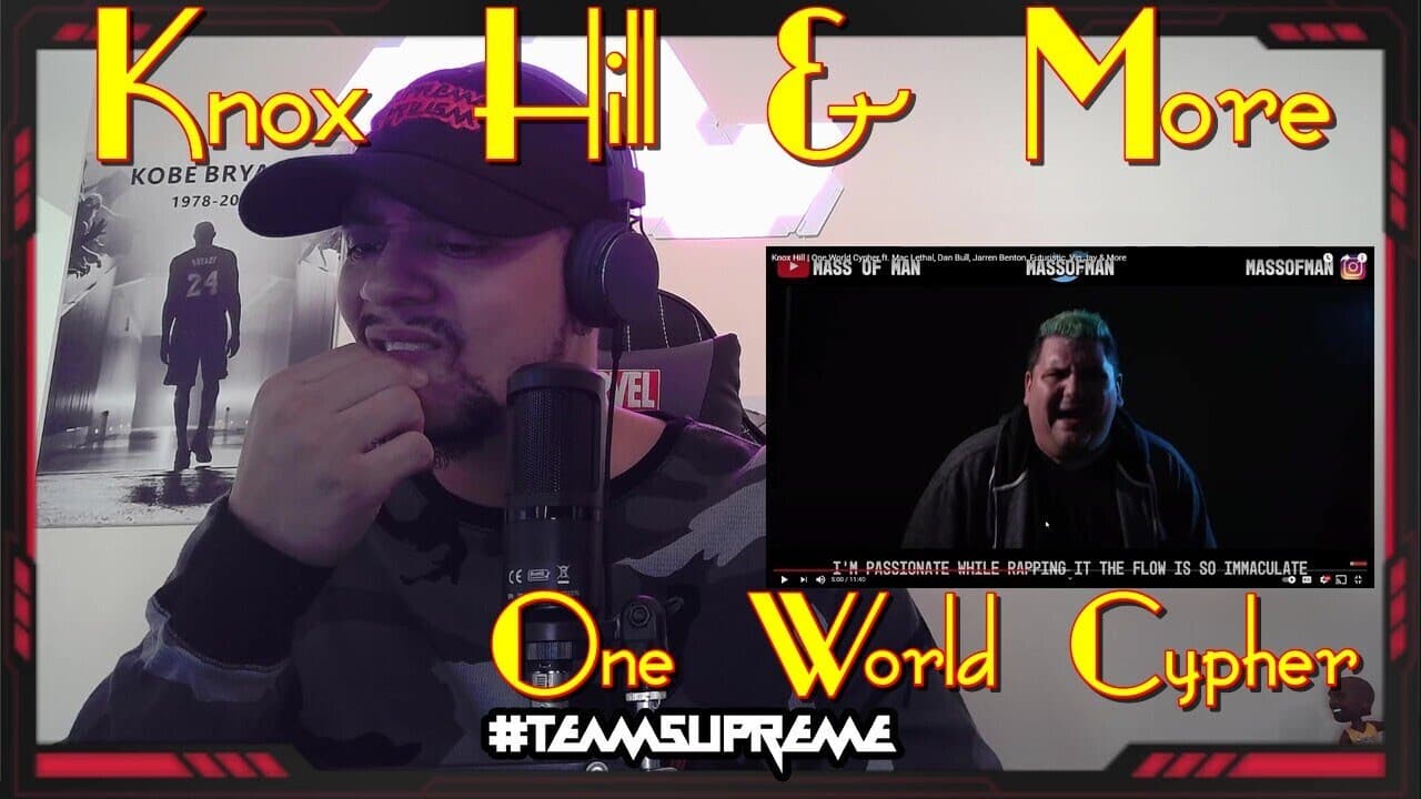 CRAZY CYPHER!!!! Knox Hill & More - One World Cypher REACTION