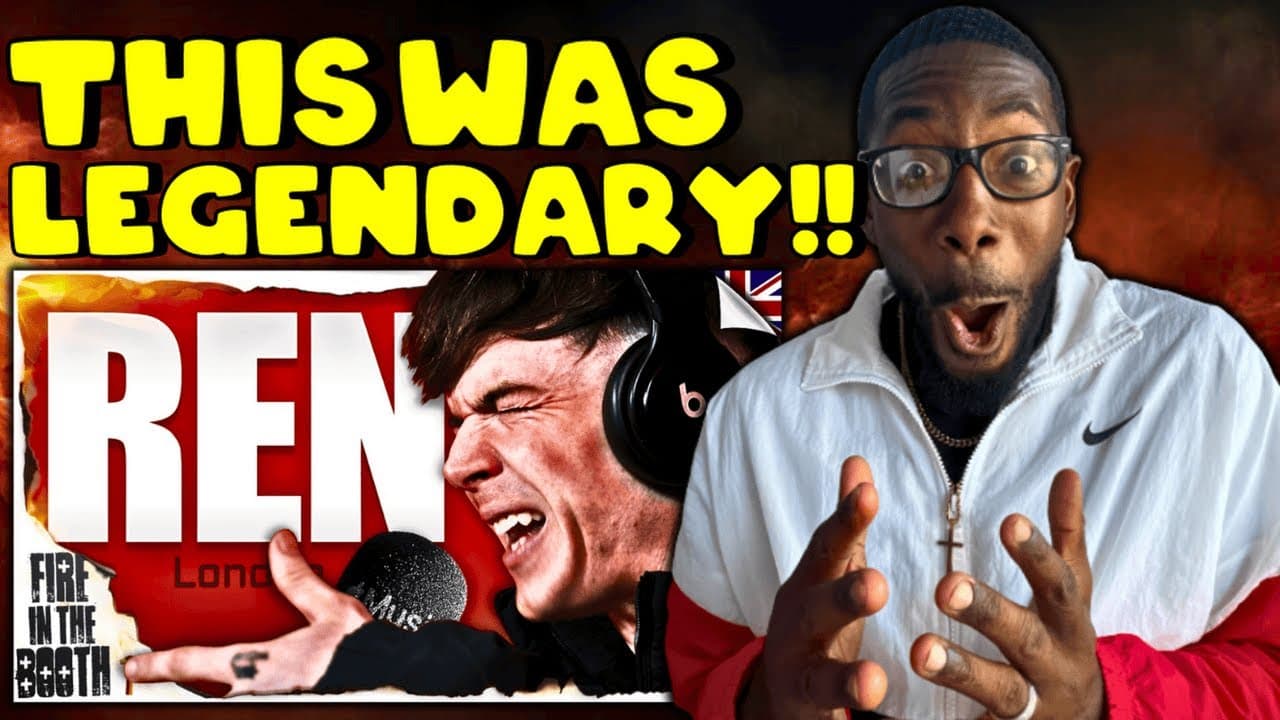 REN WAS ON FIRE!!🔥 | RETRO QUIN REACTS TO REN "FIRE IN THE BOOTH"