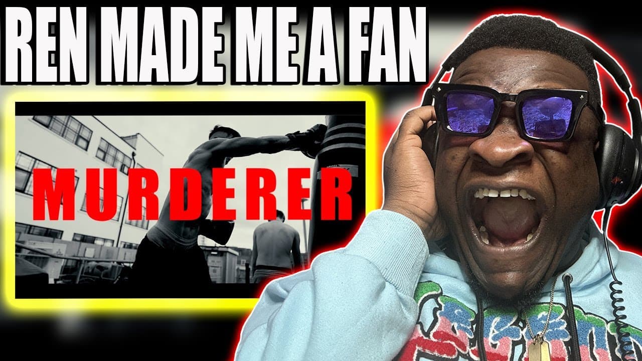 AMERICAN RAPPER REACTS TO | Ren - MURD3R3R (Official Music Video) REACTION