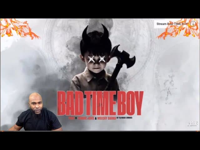 PROF - Bad Time Boy feat. Zombie Juice & Meechy Darko (Official Audio) - REACTION