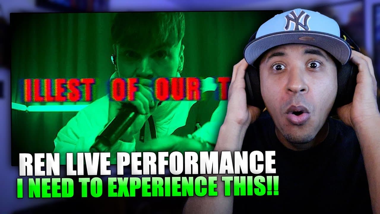 Ren - Illest Of Our Time (The Sick Boi Live at Dead Wax) Reaction