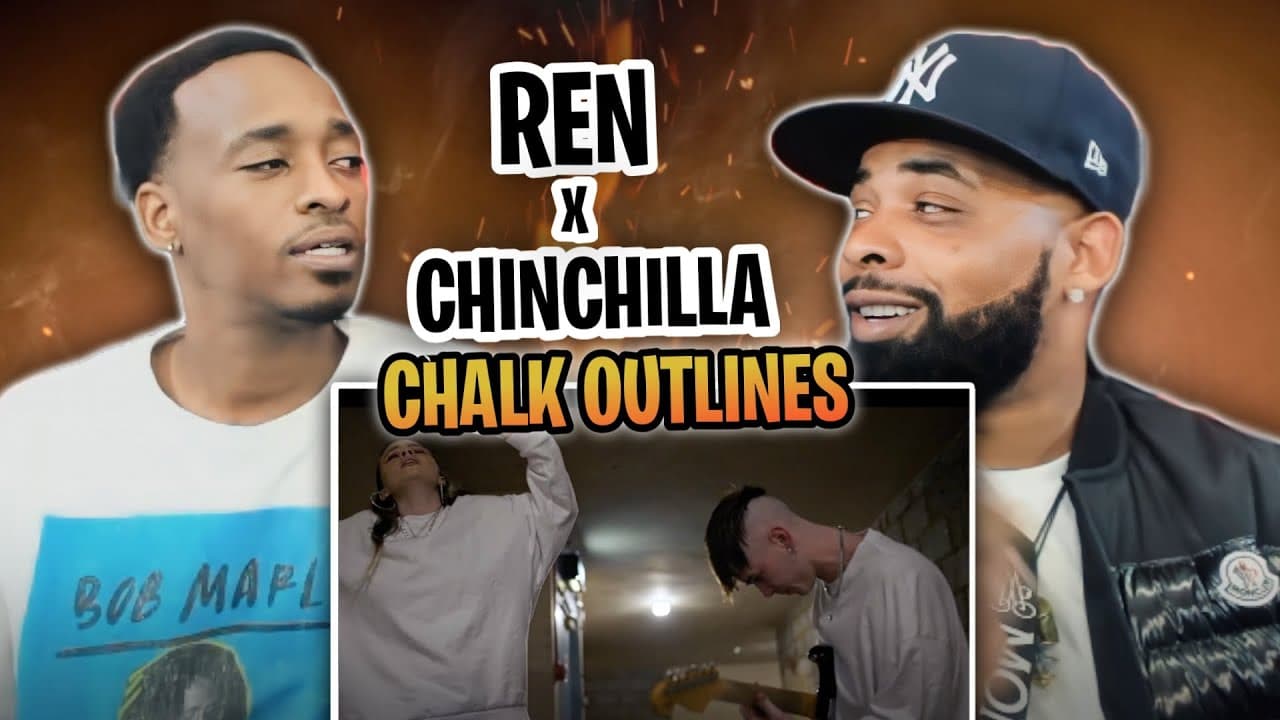 AMERICAN RAPPER REACTS TO -Ren X Chinchilla - Chalk Outlines (live)