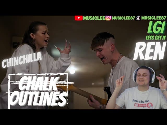 HEAVENLY!!! Ren X Chinchilla - Chalk Outlines REACTION #ren #chalkoutlines #chinchilla #busking