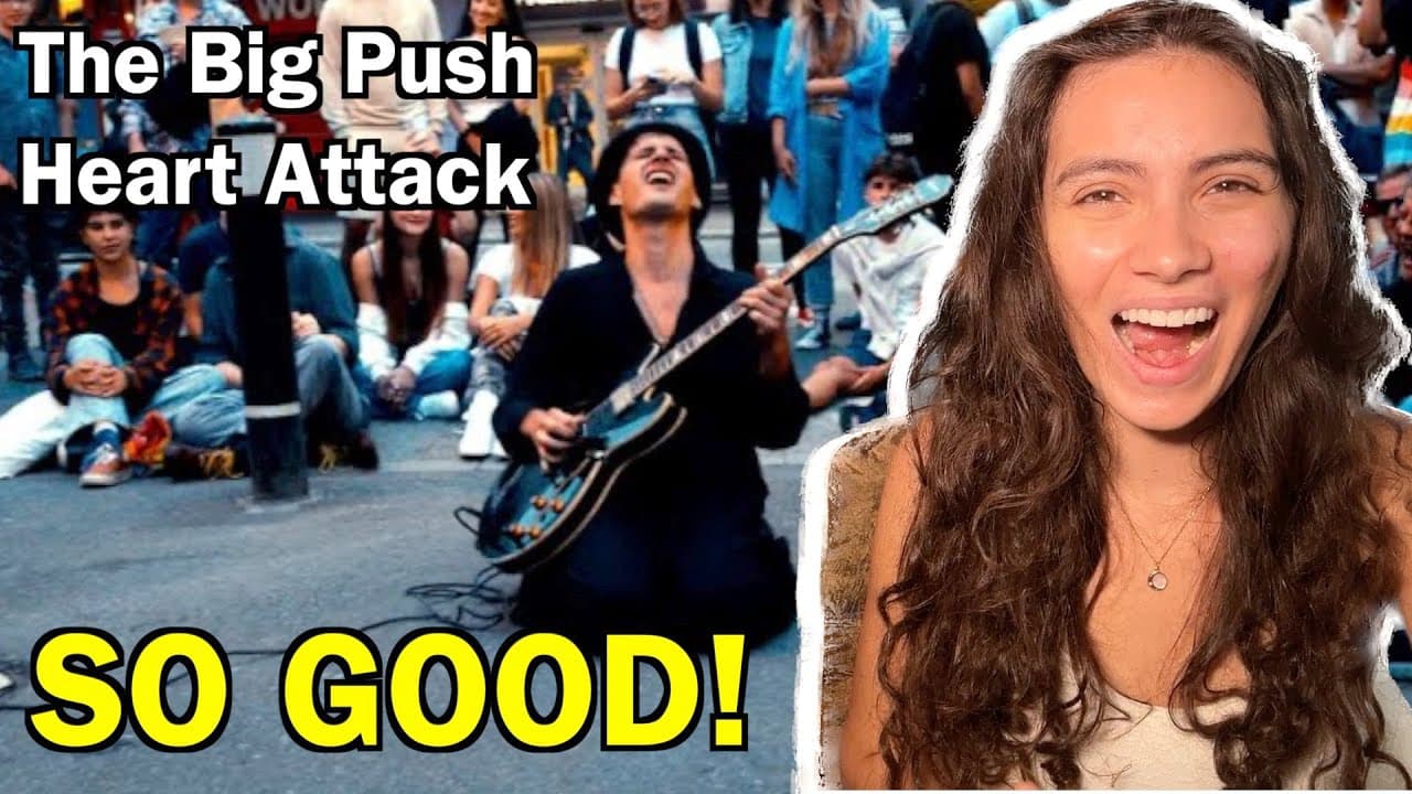 Singer FIRST TIME REACTION to The Big Push - Heart Attack