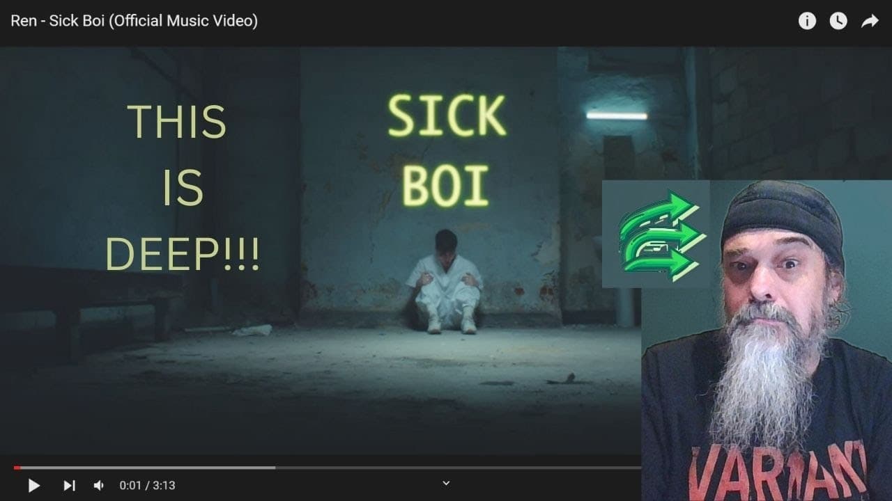 Metal Dude * Musician* Reacts to REN * SICK BOI