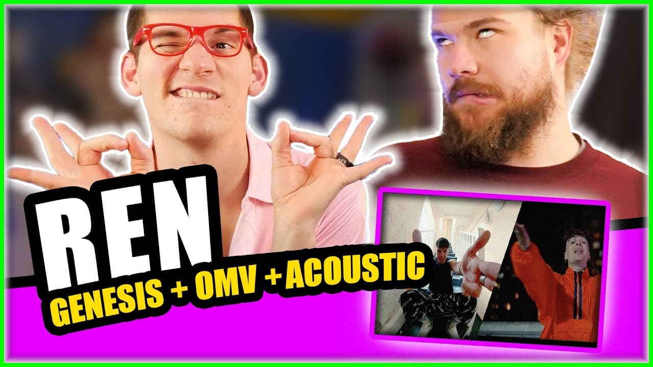 REN "Genesis" OMV + Acoustic Version Reaction | First Time Hearing