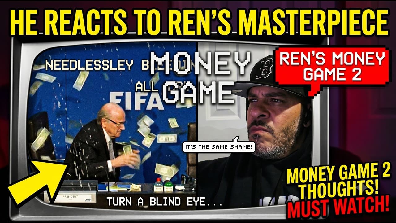Ren - Money Game Part 2 (Official Lyric Video) REACTION by Perry3xStudios