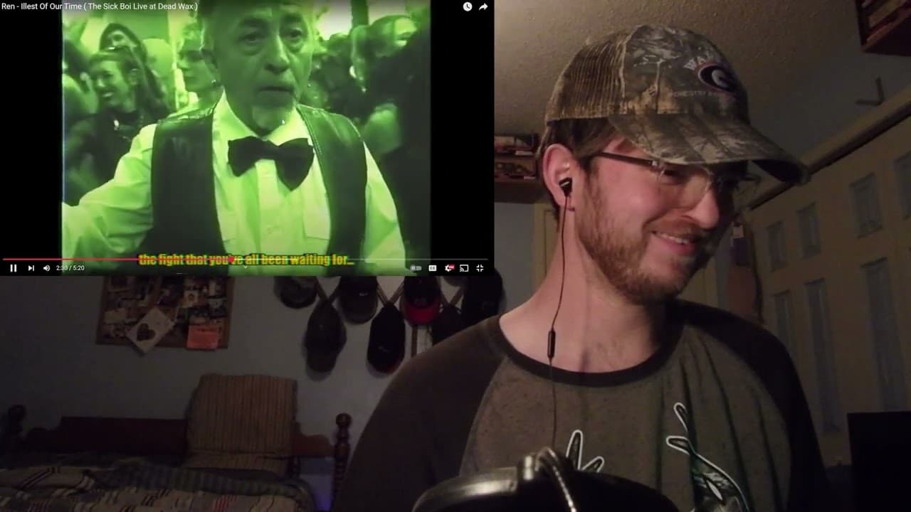 Reaction to Ren - Illest Of Our Time (The Sick Boi Live at Dead Wax)