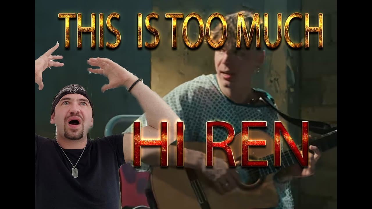 REN  HI REN (REACTION)  We use a glass mirror to see our face, he used work of art to show his soul