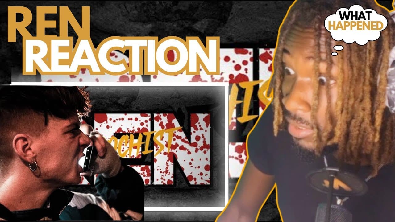 "CHECK ON REN!!" REN - MASOCHIST |Official lyric Video| SimplyNS Reactions