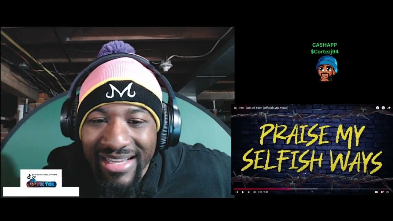 REN THIS BEAT WITH THIS CONCEPT WORKS SO GREAT!!! LOST ALL FAITH REACTION