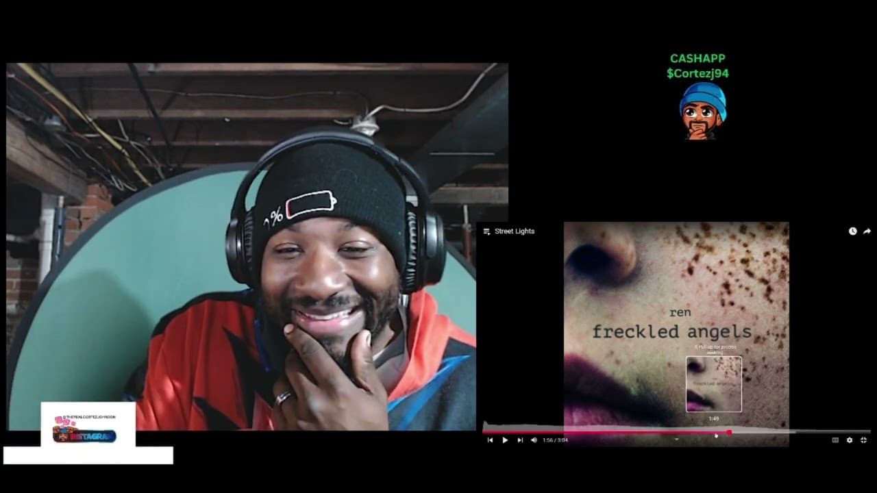 REN SAID IMA JUST VIBE TONIGHT!!! STREET LIGHTS REACTION