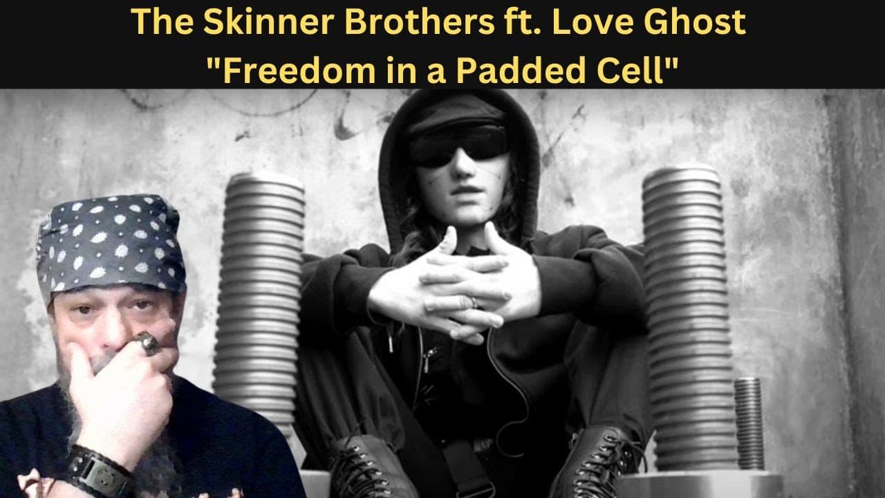 (REACTION) - The Skinner Brothers ft. Love Ghost - "Freedom in a Padded Cell" (official music video)