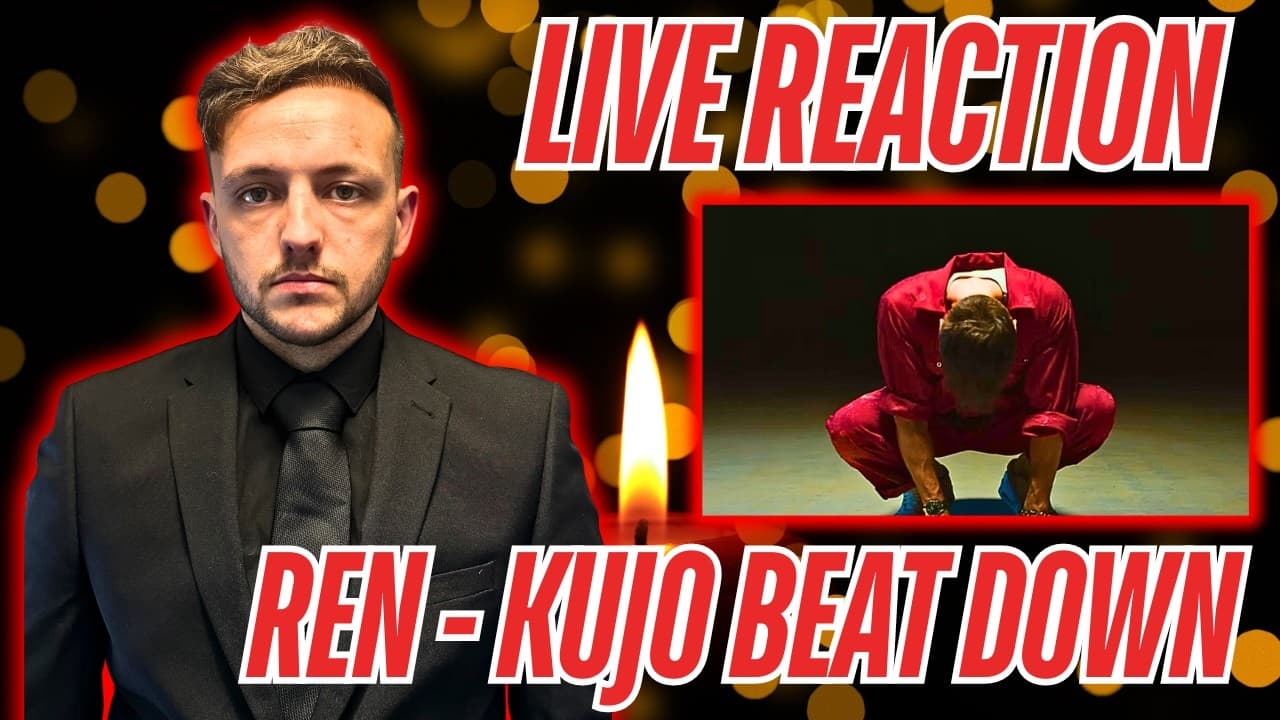 HE DIDN'T HOLD BACK!!! REN DISS TRACK - KUJO BEAT DOWN (LIVE REACTION)