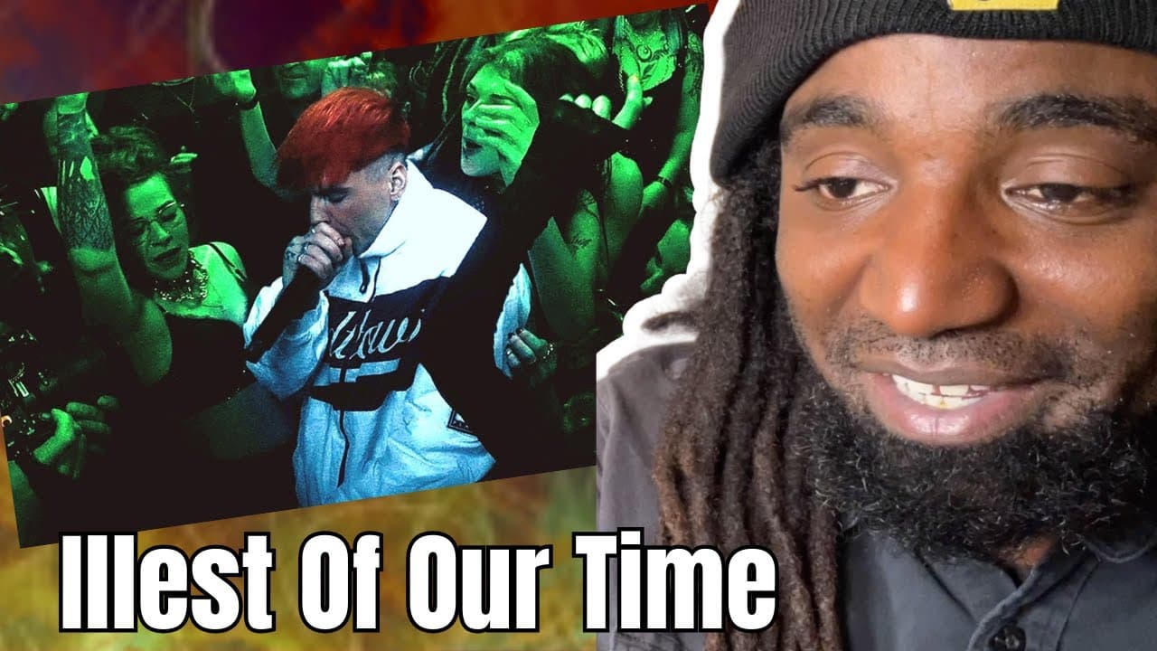 FIRST LISTEN REN - Illest Of Our Time ( The Sick Boi Live at Dead Wax ) - Rapper Reaction