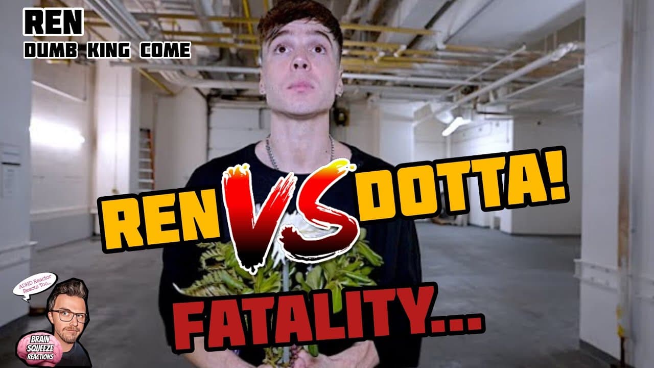 REN - Dumb King Come *King Dotta Diss* (ADHD Reaction) | IM DONE WITH REN...I JUST CANT ANYMORE?!