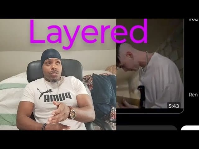 Ren Reaction, "Hold On"... This was Deep on many levels. #ren #reaction 