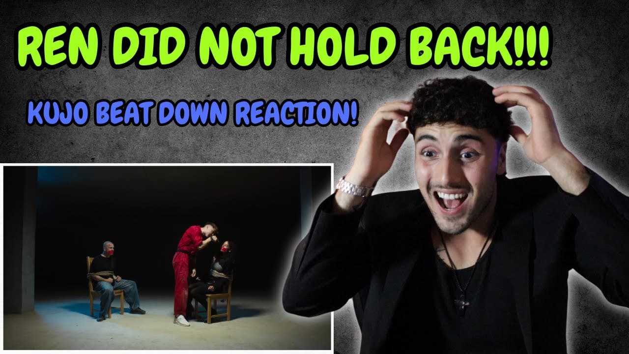 RIP KUJO BEAT!!! - Ren "Kujo Beat Down" (REACTION!)