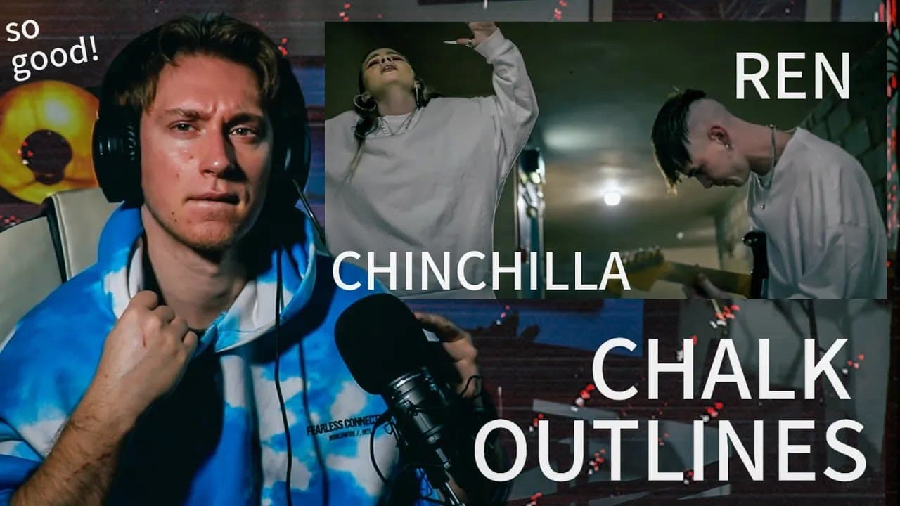 Ren X Chinchilla - Chalk Outlines (Live) | First Infinity Reaction