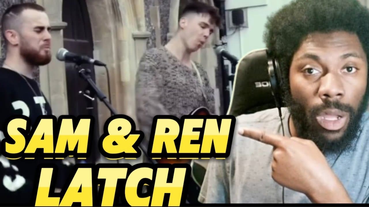 Ren & Sam Tompkins - Latch (Live Disclosure Cover) REACTION VIDEO #samtompkins #renmakesmusic