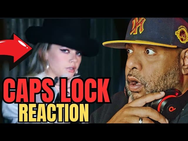 ANOTHER BANGER!!!! | CHINCHILLA -  Caps Lock (Visualiser) | REACTION!!!!