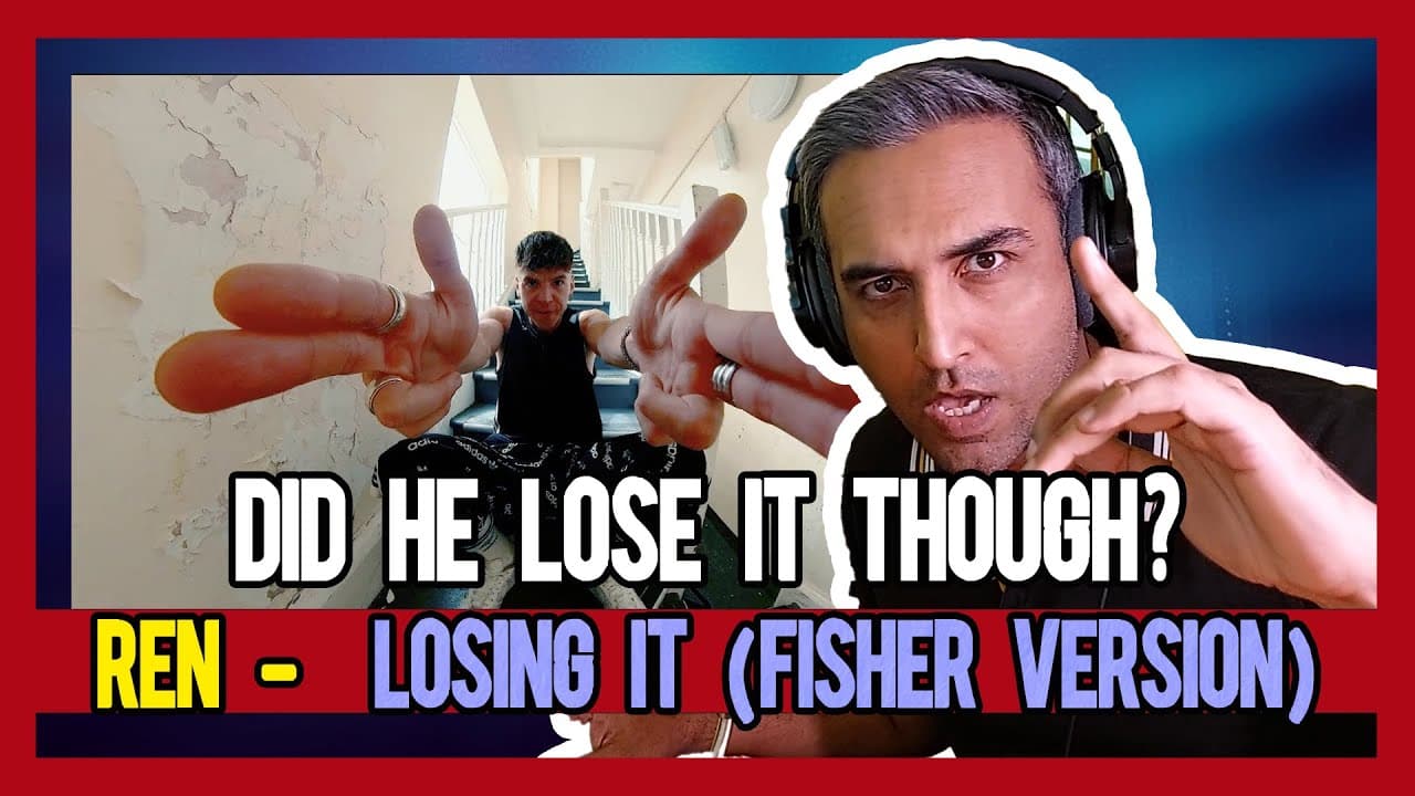 PAKISTANI RAPPER REACTS to Ren - Losing it (FISHER Rap Version)