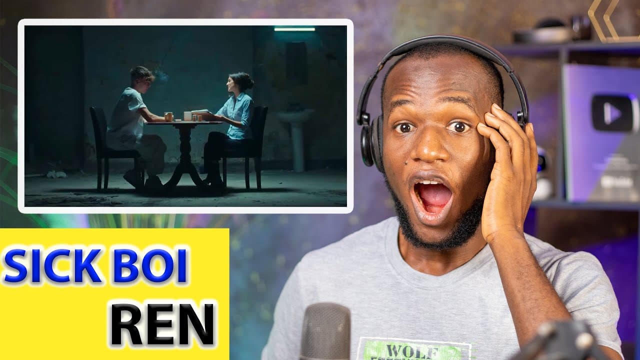 RAP LOVER REACTs TO SICK BOI by Ren #ren #sickboi #reaction #firsttime #therapistreacts