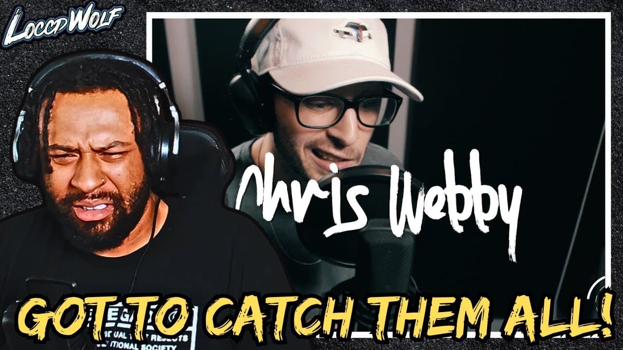 Chris Webby Goes Full Nerd with Pokemon Rap "Ash Ketchum" - Reaction!!!