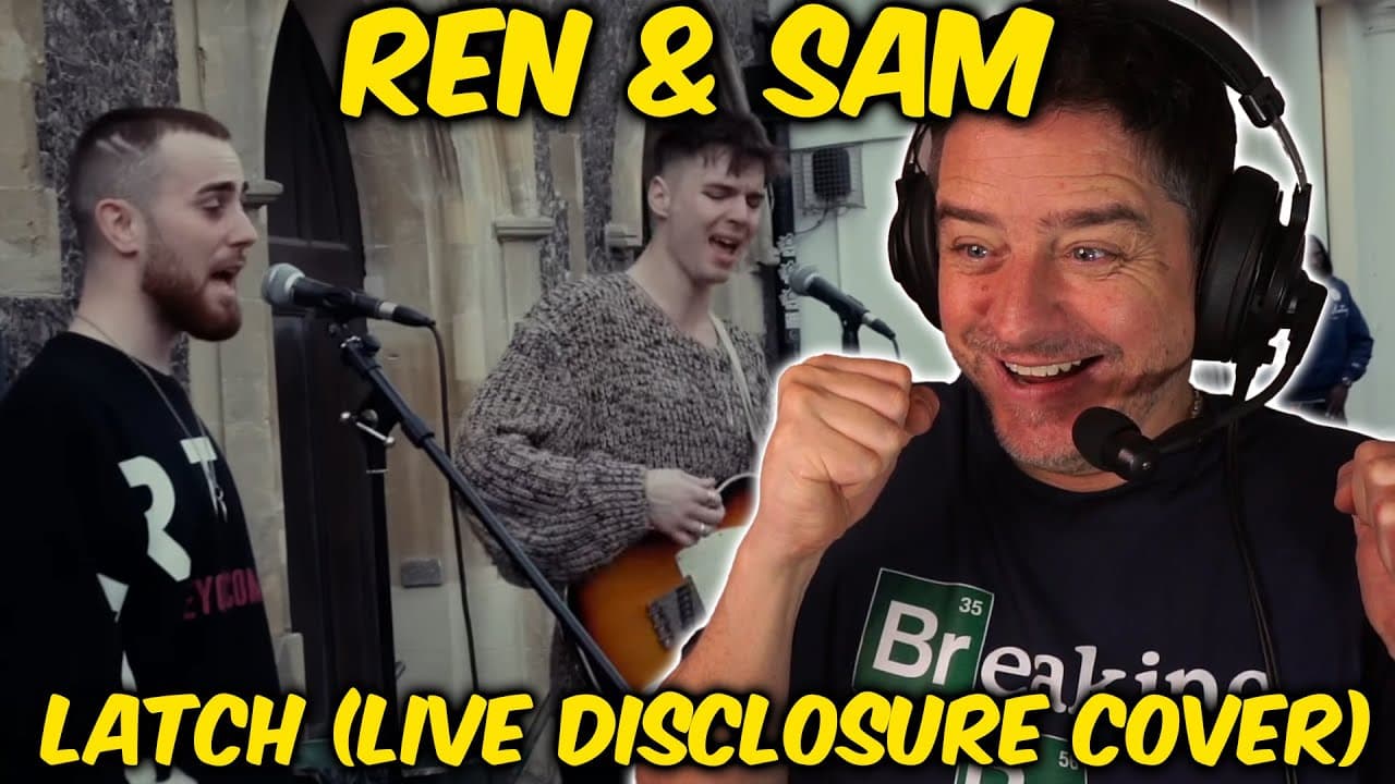 Ren & Sam Tompkins - Latch (Live Disclosure Cover) Reaction!