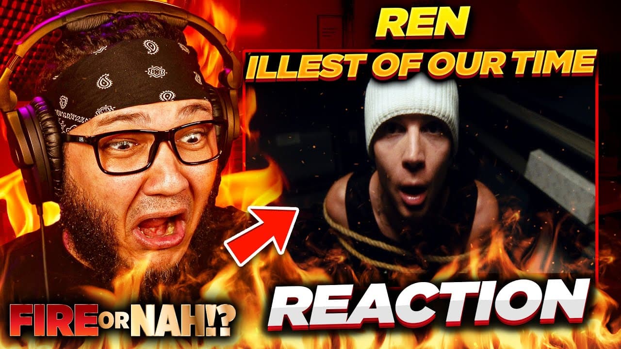 FIRE or NAH?! Ren - Illest Of Our Time (REACTION) | iamsickflowz