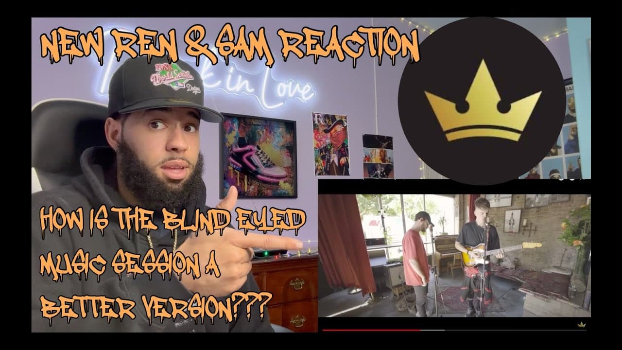 THIS ONE IS ACTUALLY BETTER! | Ren & Sam Tompkins - Blind Eyed | M.C Sessions (VibeWitTyREACTION!!!)