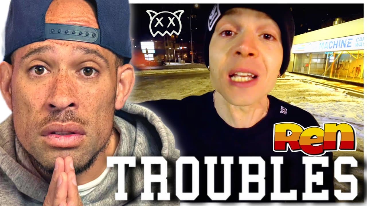 Black Pegasus FIRST time REACTION to REN - TROUBLES! This time its Personal, wow