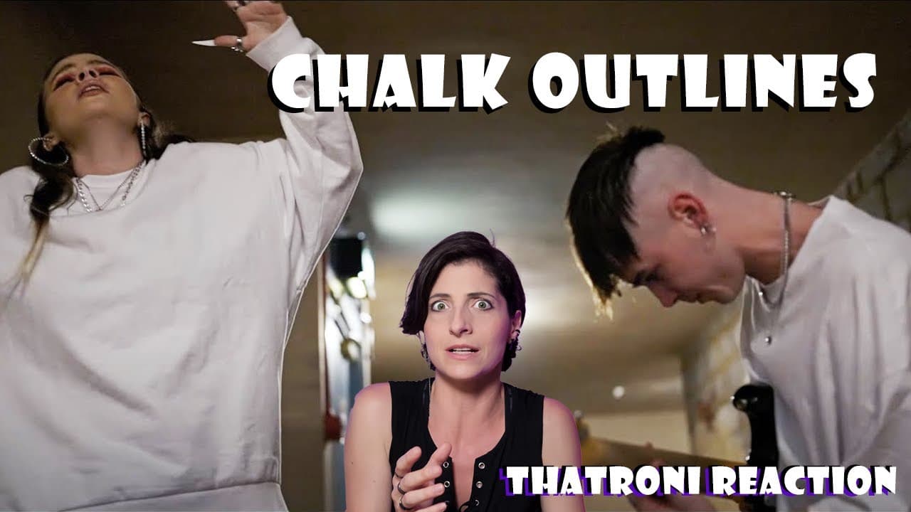 Ren X Chinchilla - Chalk Outlines #thatroni reaction