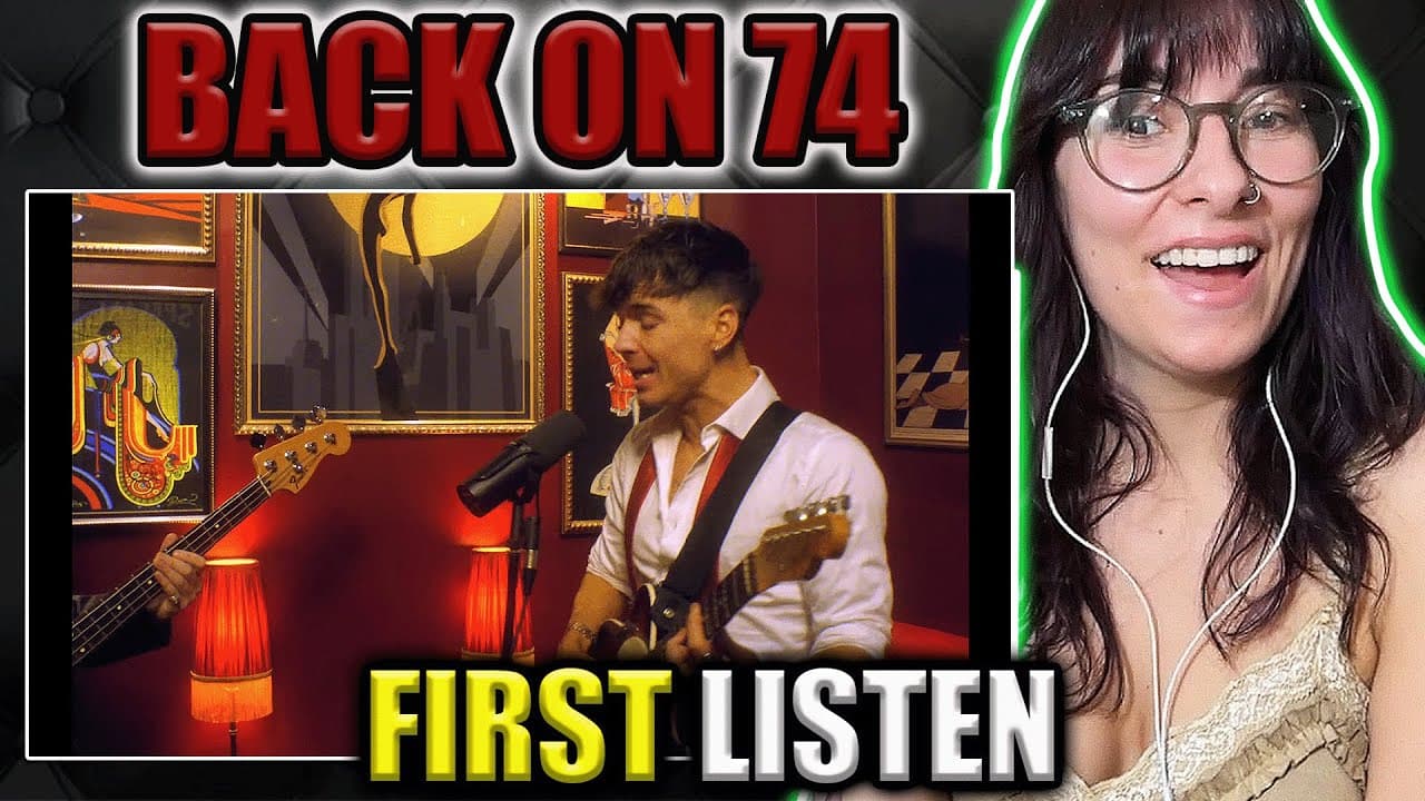 I'M LEVITATING❗️| FIRST TIME REACTION to REN 'Back on 74 / Message In A Bottle' (Live Retake)