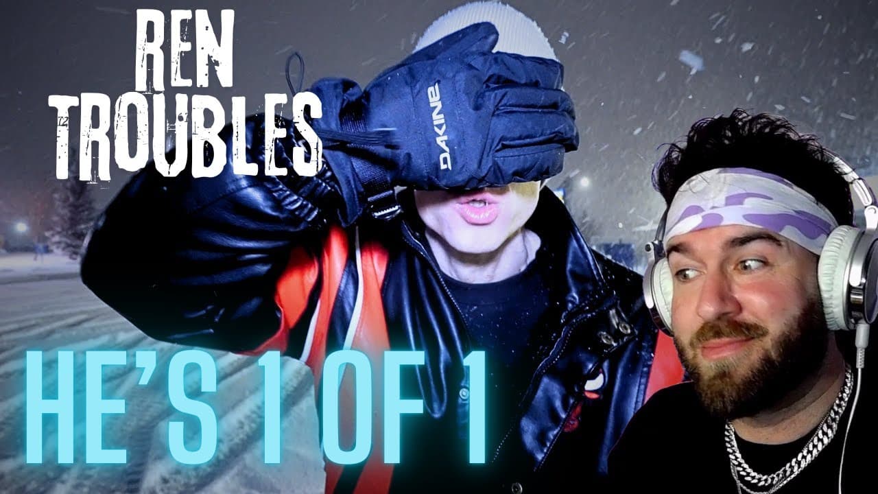 THIS DUDE IS SPECIAL!!!! Ren - Troubles (First Time) REACTION @RenMakesMusic
