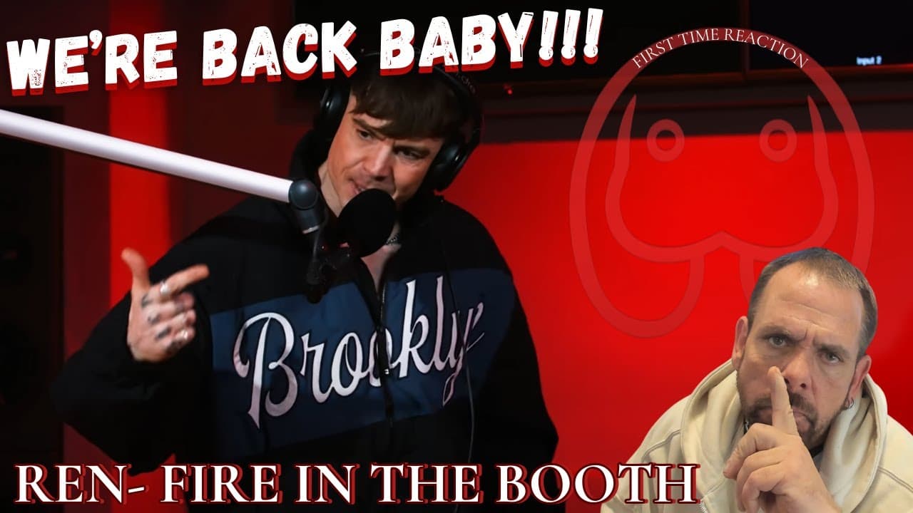 Just a NEXT LEVEL FREESTYLE! | REN- Fire in the Booth | BACK & BETTER THAN EVER!!