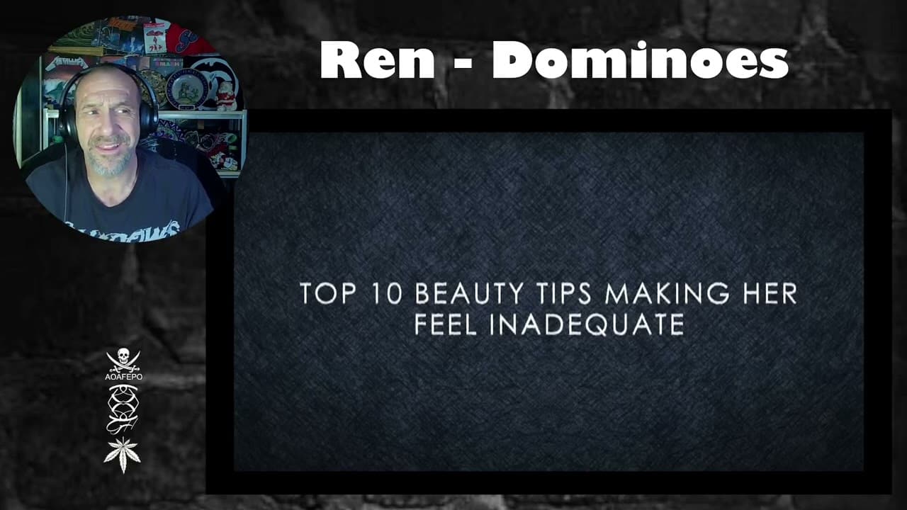 Ren - Dominoes - Reaction & Rant with Rollen (Official Lyric Video)